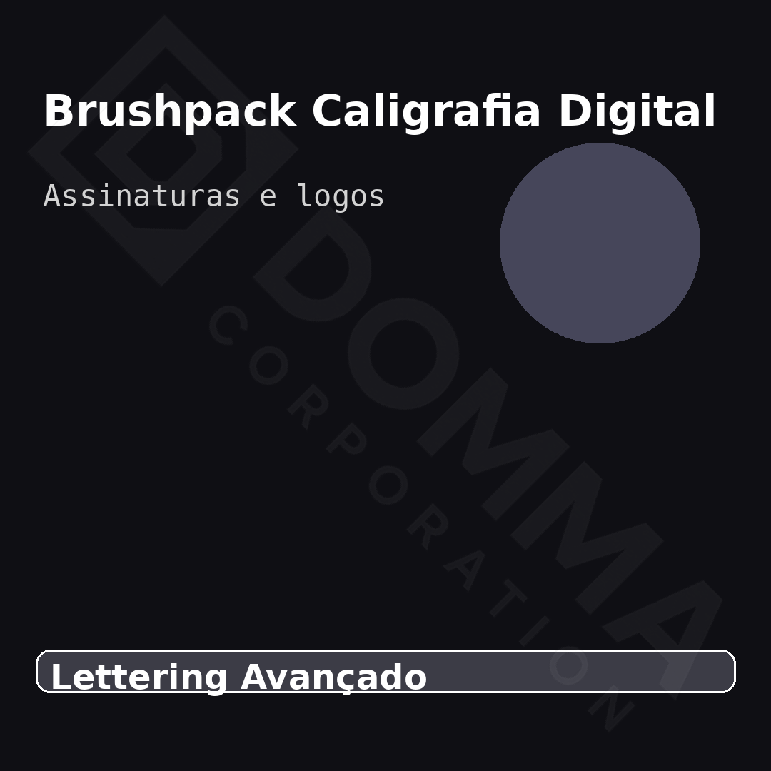 Brushpack Caligrafia Digital