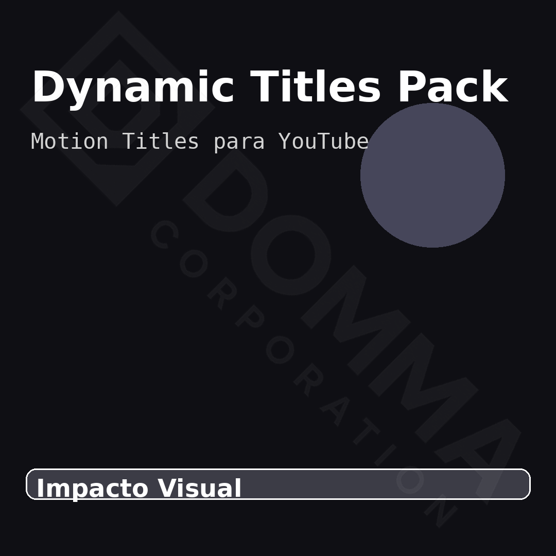 Dynamic Titles Pack
